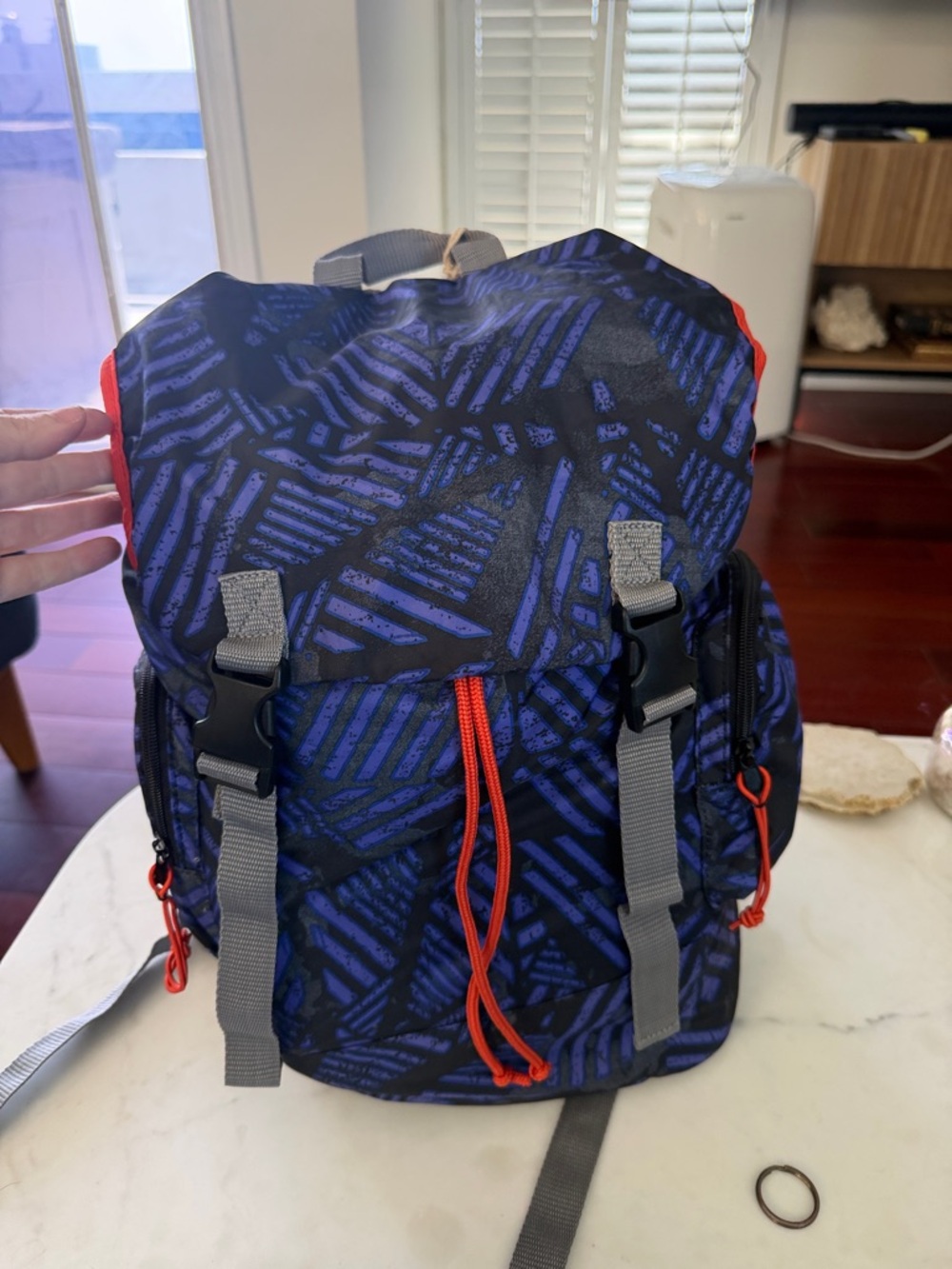 Kid’s Sport Backpack with Orange Accents
